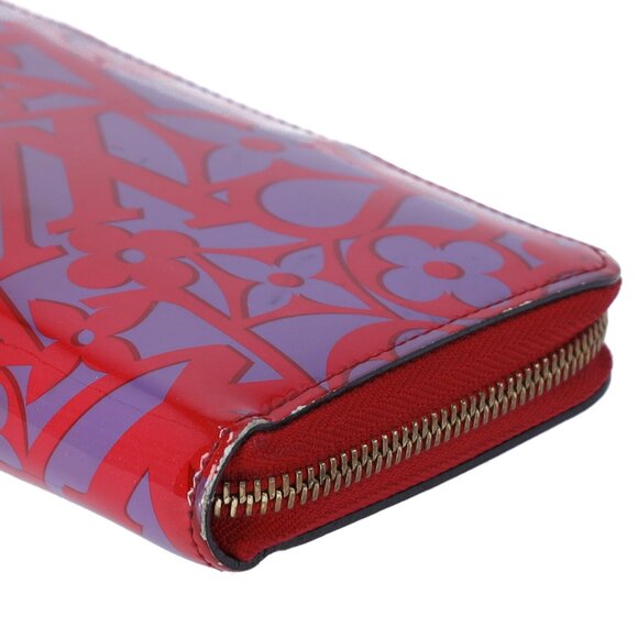 Louis Vuitton Zippy Wallet Sweet Monogram Rose Indian Patent Leather - Picture 5 of 7